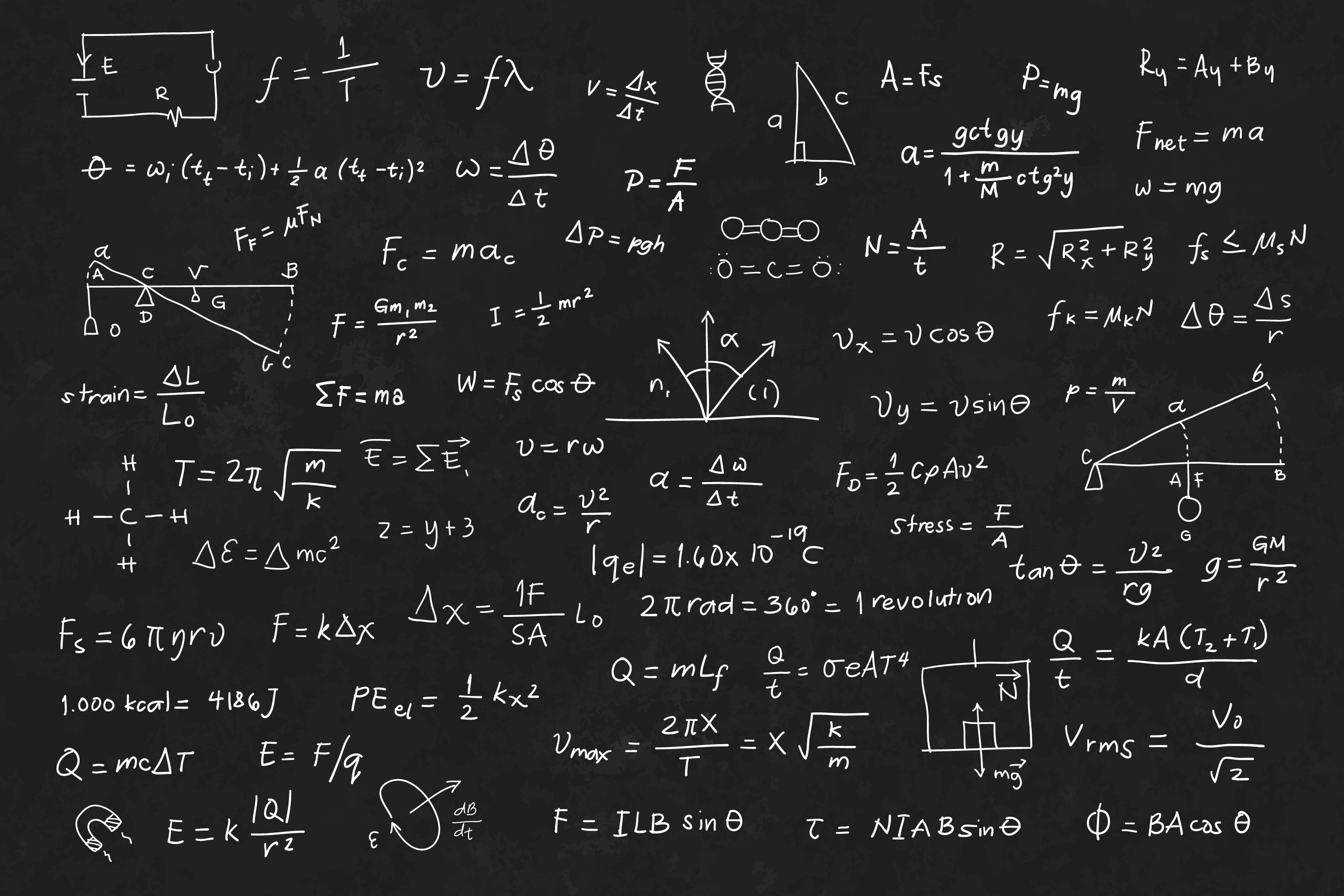 Math, Physics & Chemistry